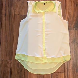 Express high low blouse